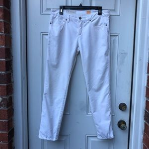 Anthro Pilcro White Cords